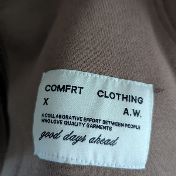 Nwot Comfrt Zip Affirmation Hoodie In Color Teddy Size 2XL - Picture 7 of 9